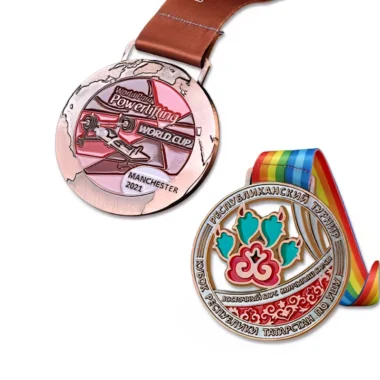 Award Sports Medal for Weight Lifting Events