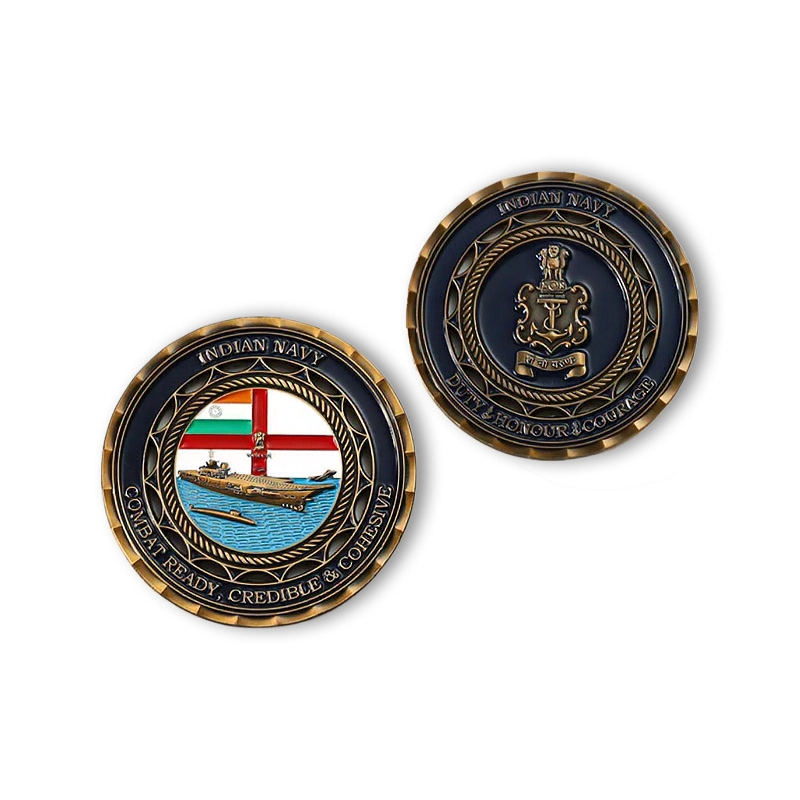 Custom Navy Challenge Coins