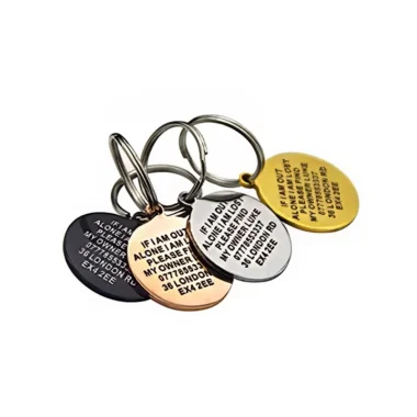 Custom Engraved Pet ID Tags