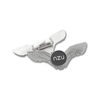 Custom Made Logo and Wing Badge Aviation wings Pin