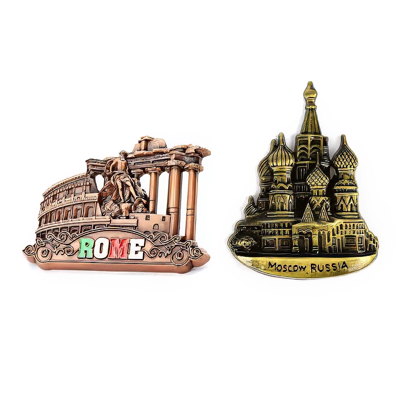 Custom Vintage Rome Colosseum Refrigerator Magnets