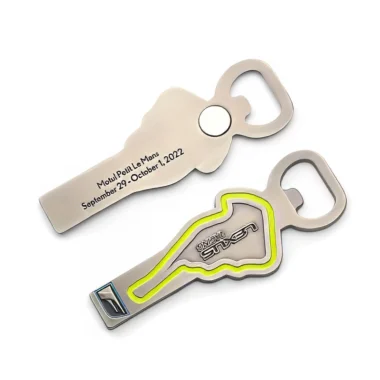 Customized Metal Bottle Opener for Car Racing Events, Car racing, Le Man or Lexus Car Events, racing Events
