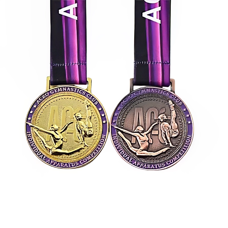 OEM Manufacturing for Personalized Gymnastics Medals